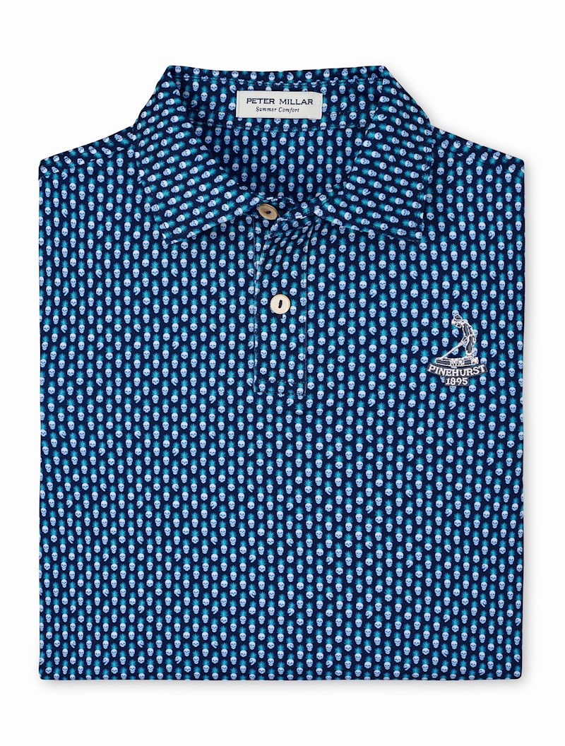 Peter Millar Youth Boy s Skullada Polo Pinehurst Resort